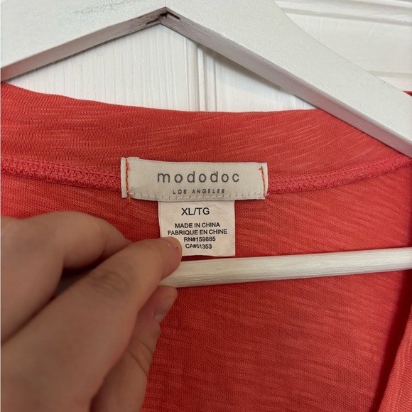 Mododoc Los Angeles V-Neck Tunic Dress - Picture 2 of 4